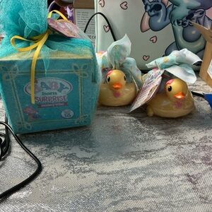 Baby born  Surprise Gift Set with Teal and Yellow Accents